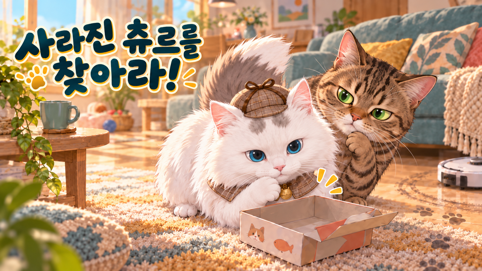 사라진 츄르를 찾아서 게임 썸네일